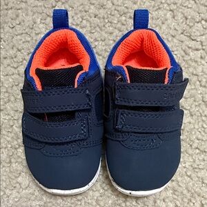 Carter's Navy and Bright Orange Baby Walkers